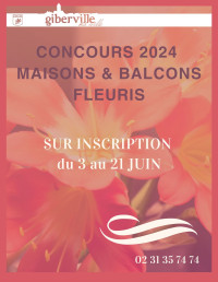 INSCRIPTION BALCONS FLEURIS